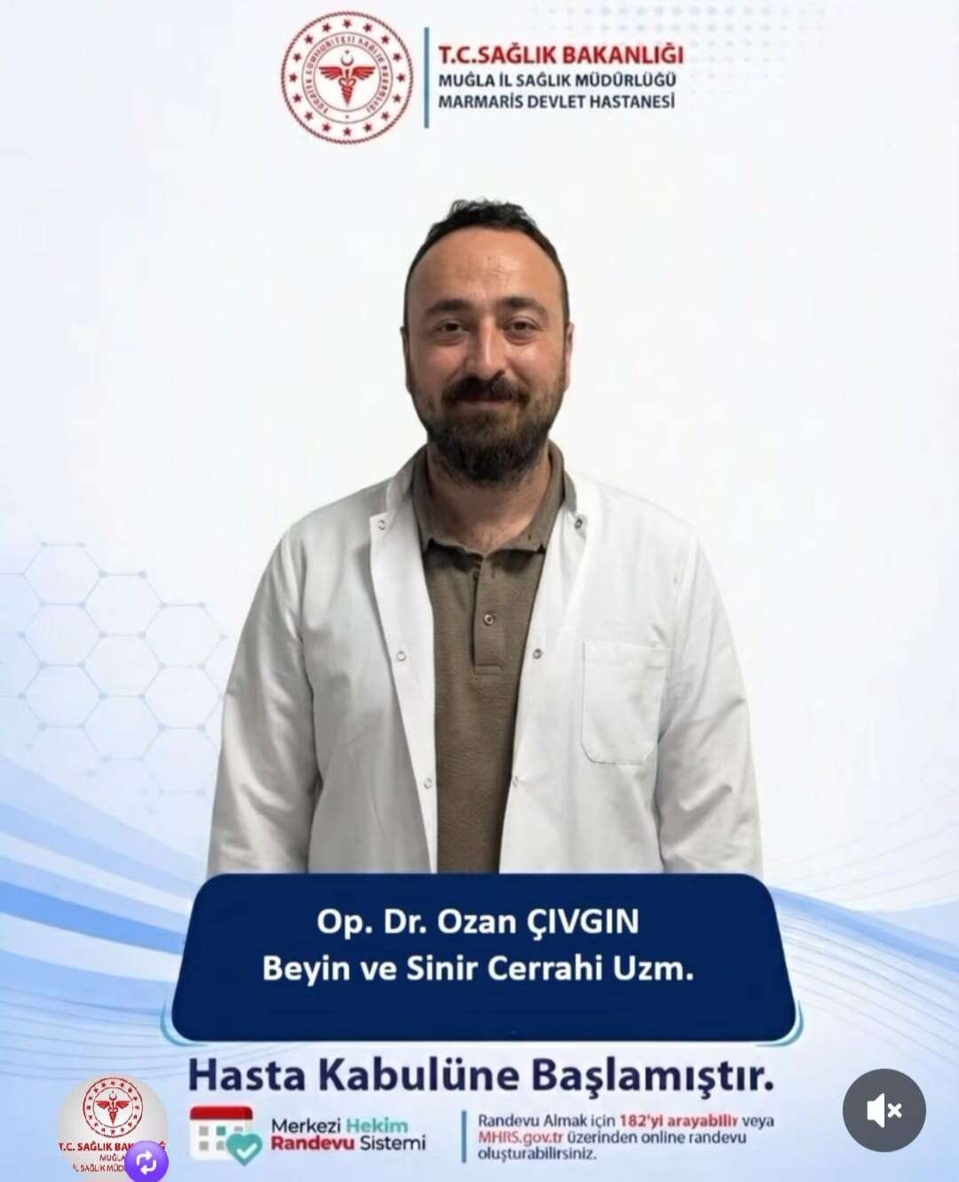 Marmaris Devlet Hastanesi'ne 6 Yeni Uzman Doktor: Eylül Ayı Randevuları Açıldı 1
